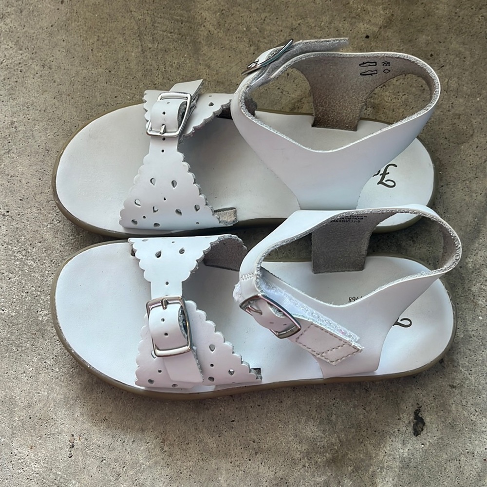 White Footmate Sandals size 12